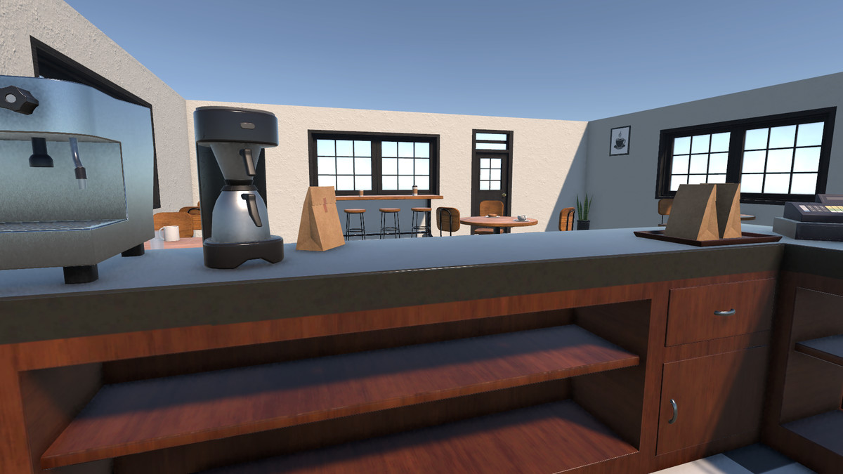 Cozy Cafe Interior