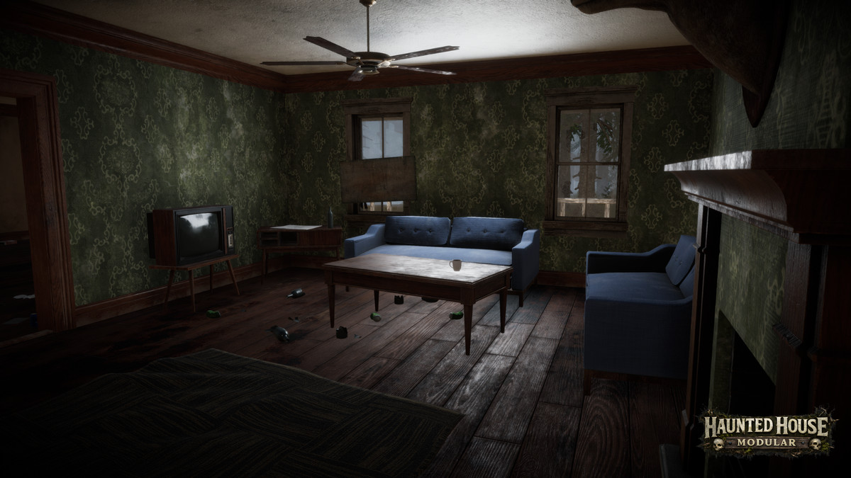 Modular Haunted House (Modular House, Haunted House, House, Home, Modular)