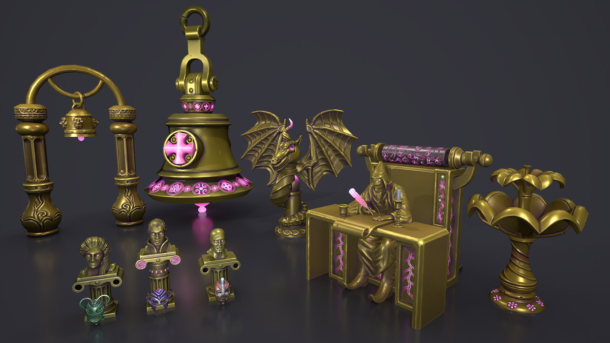 Fantasy Statues 2 Pack