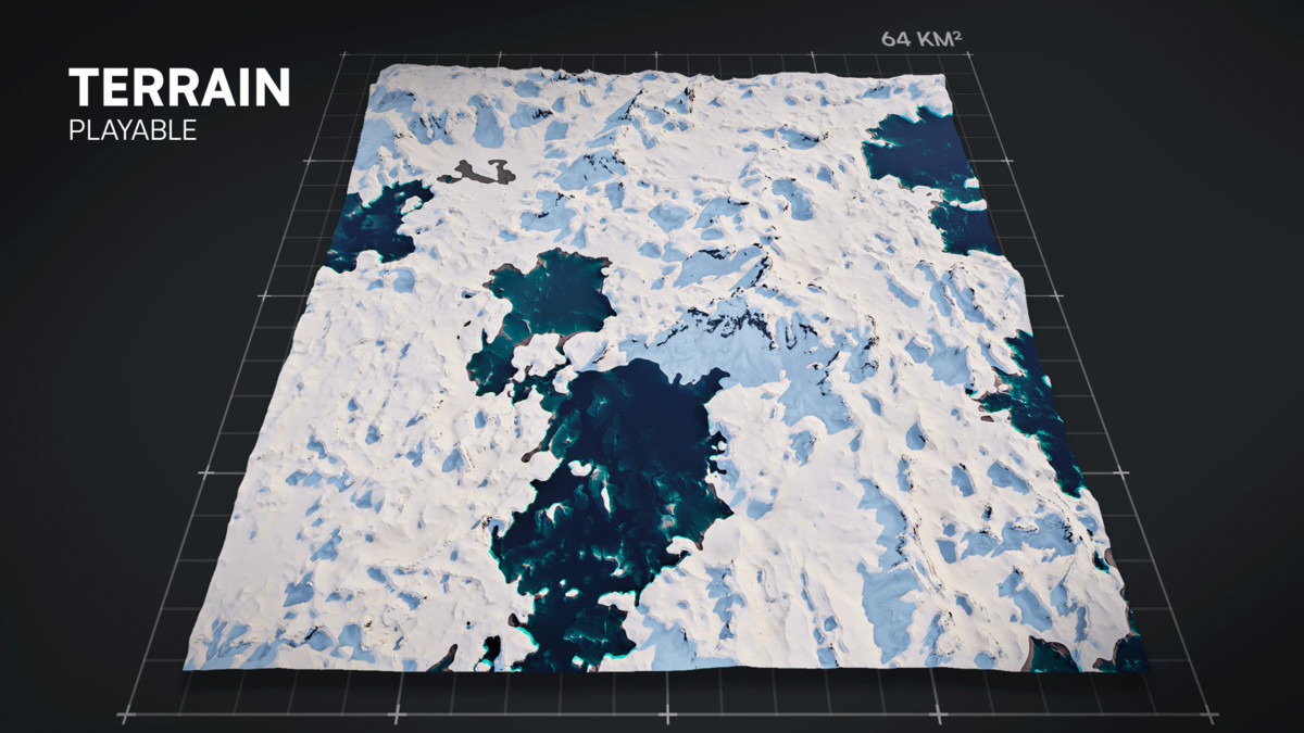 Arctic Landscape Realistic