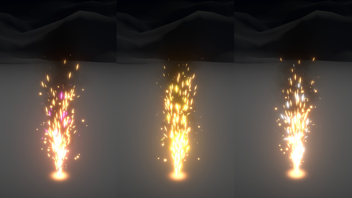 VFX Graph - Fireworks - Vol. 1
