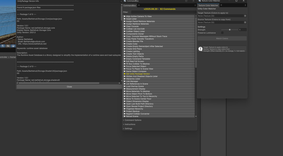 CommandBox for Unity