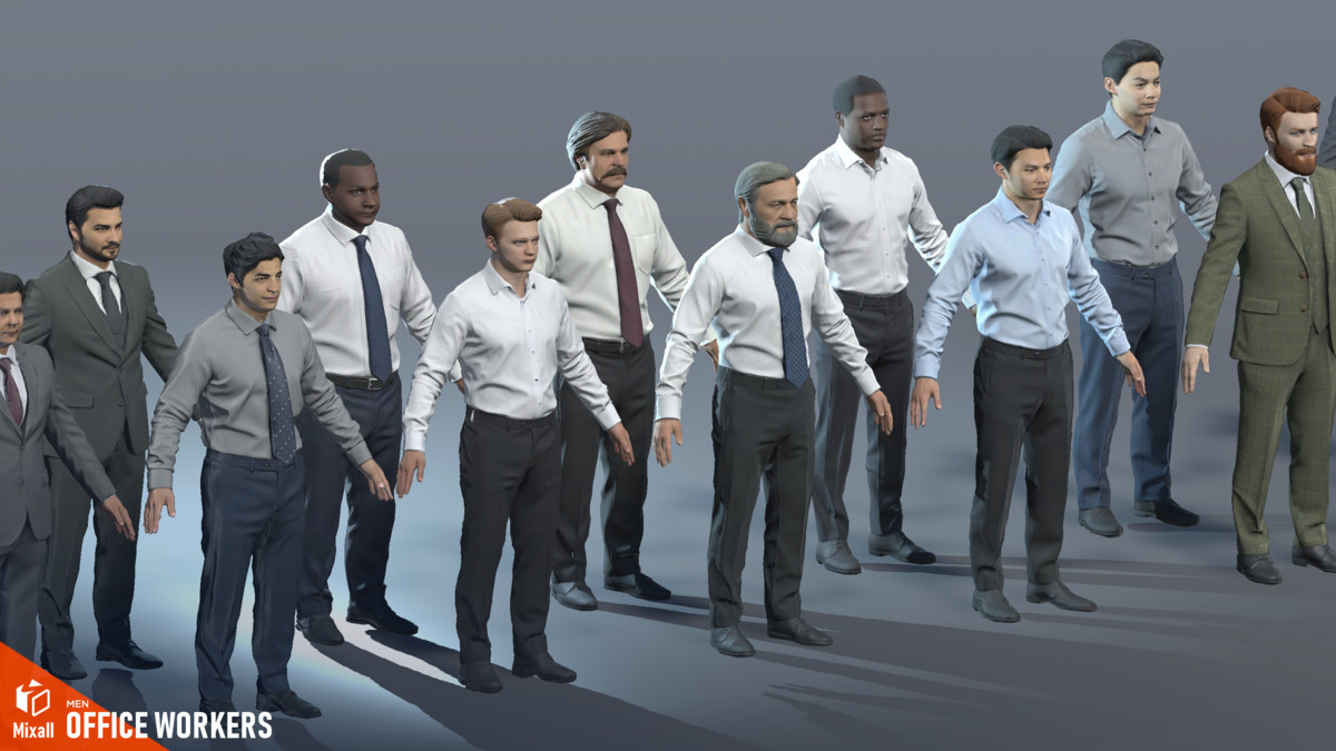 Office workers - city characters pack