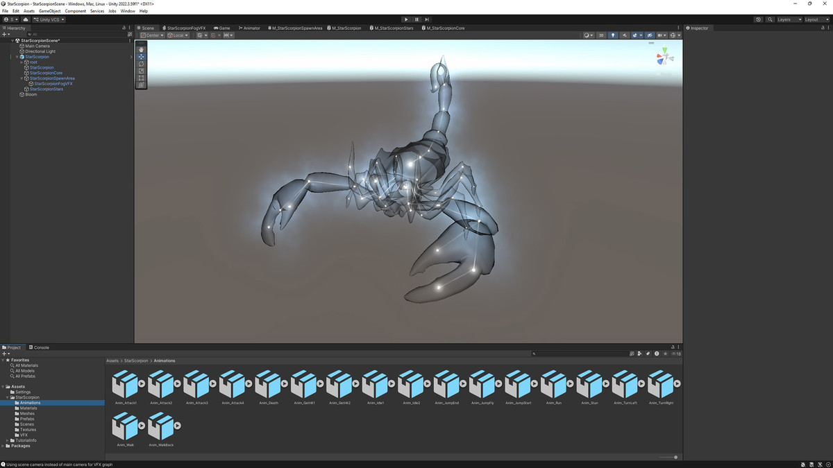 Star scorpion