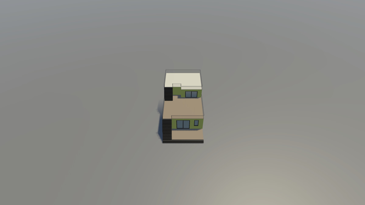 Modern Multi-Level Shop & Office Building