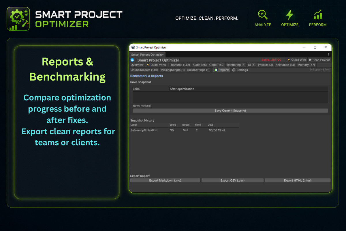 Smart Project Optimizer