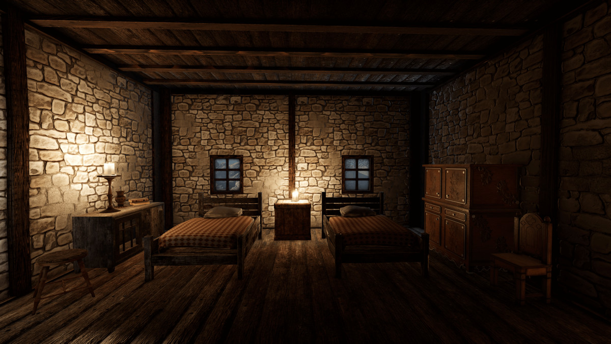 Fantasy Watermill House (URP)