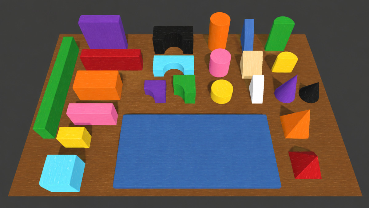 Wooden Toy Bricks - Mobile Ready Modular Building Blocks