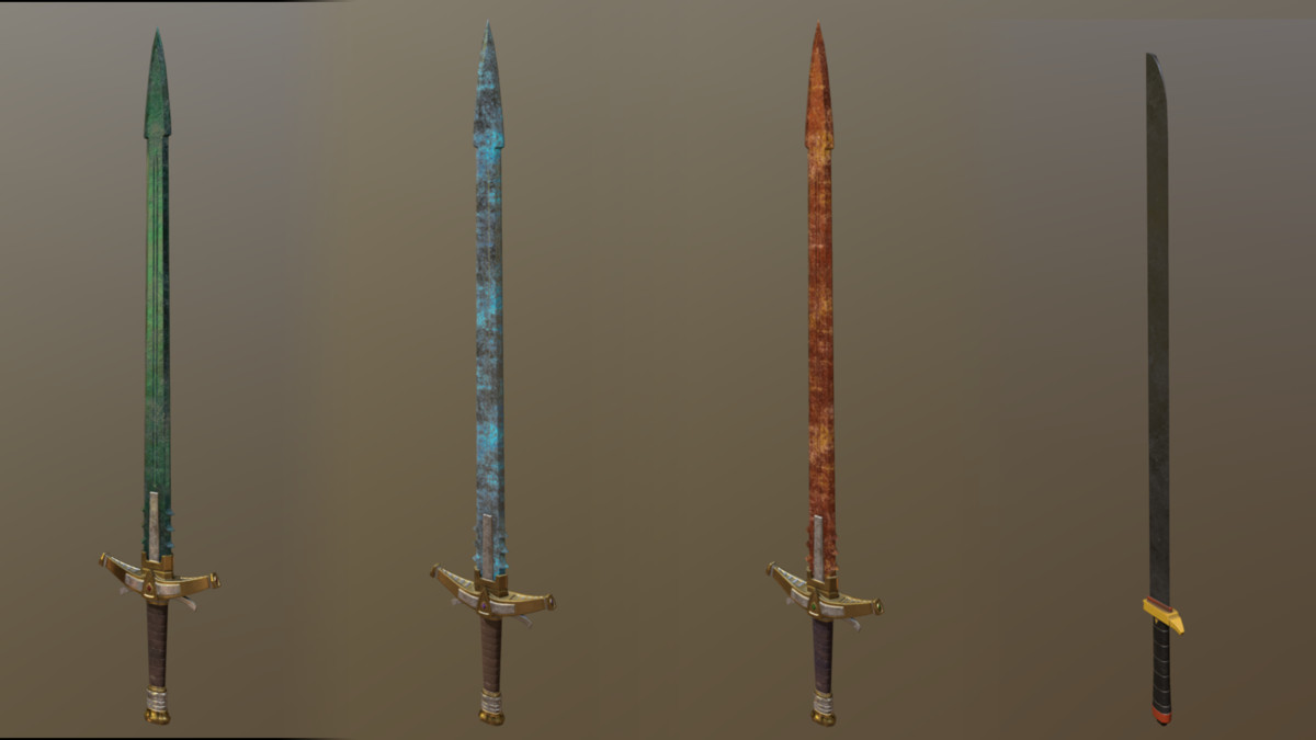 Swords PBR - Mythics