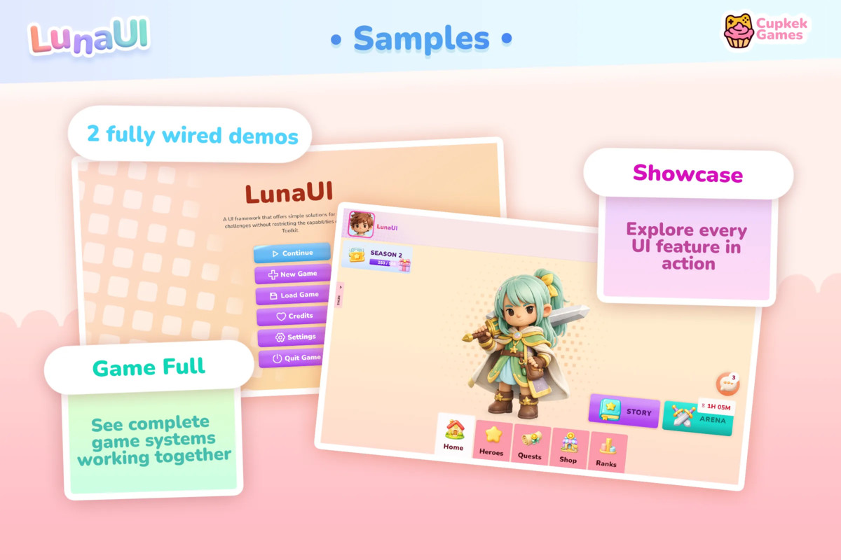 Luna v2 - Complete UI Solution
