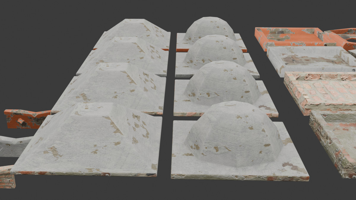 EmbersStorm – Mediterranean Ruins Building Kit