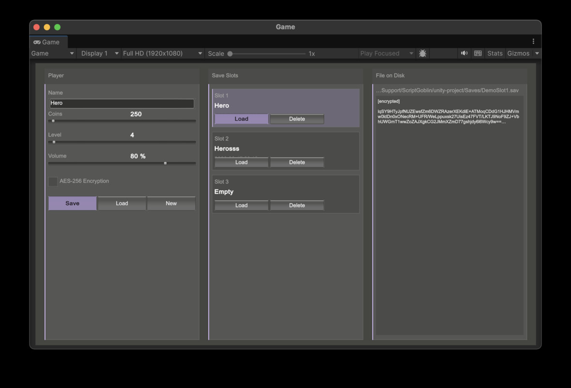 Save Forge - Flexible Game Save System