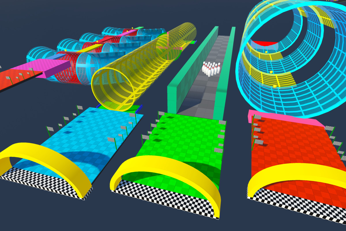 Obby Style Car Game Level Pack