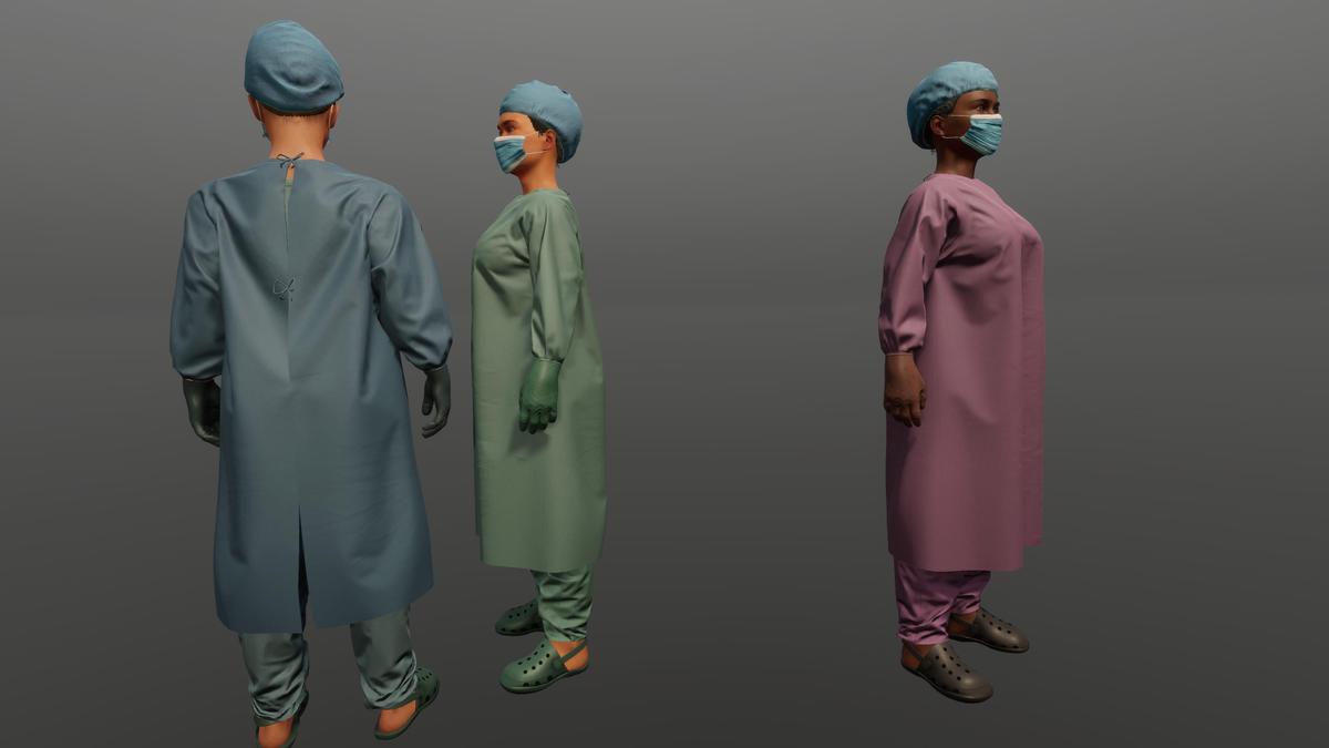 Nurse & Surgeon Woman