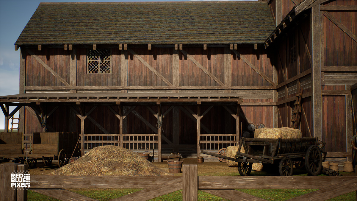 Medieval Horse Stable