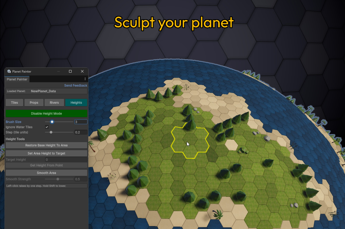 Hex Planet System