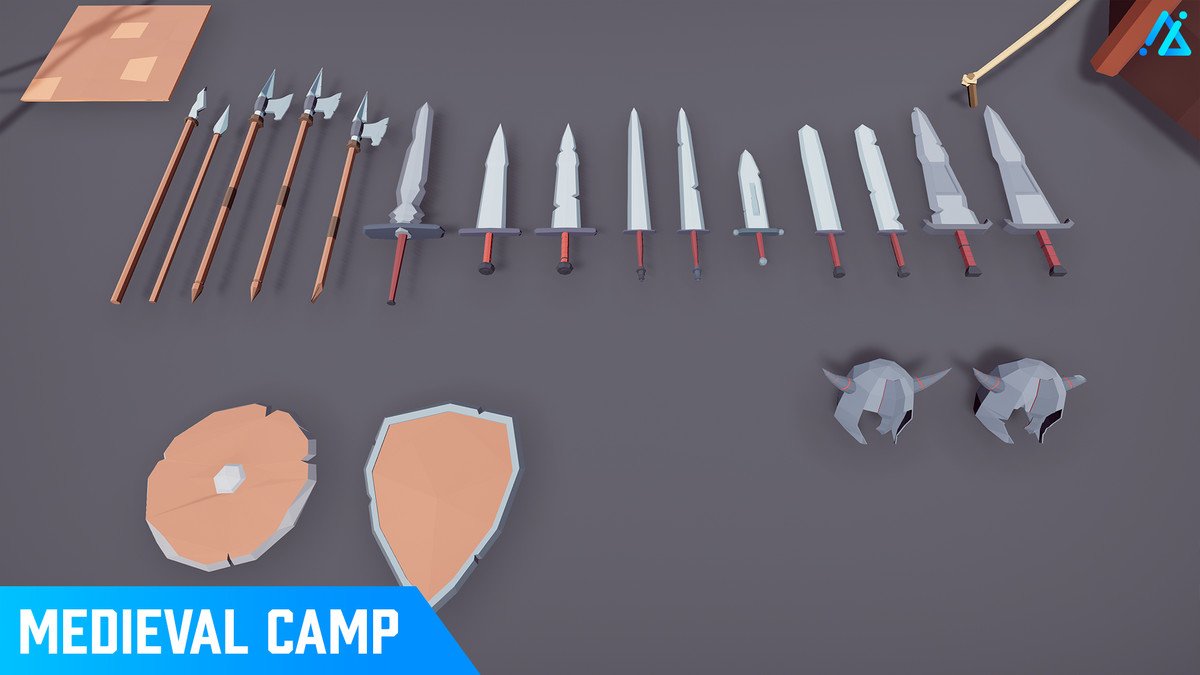 POLY - Medieval Camp