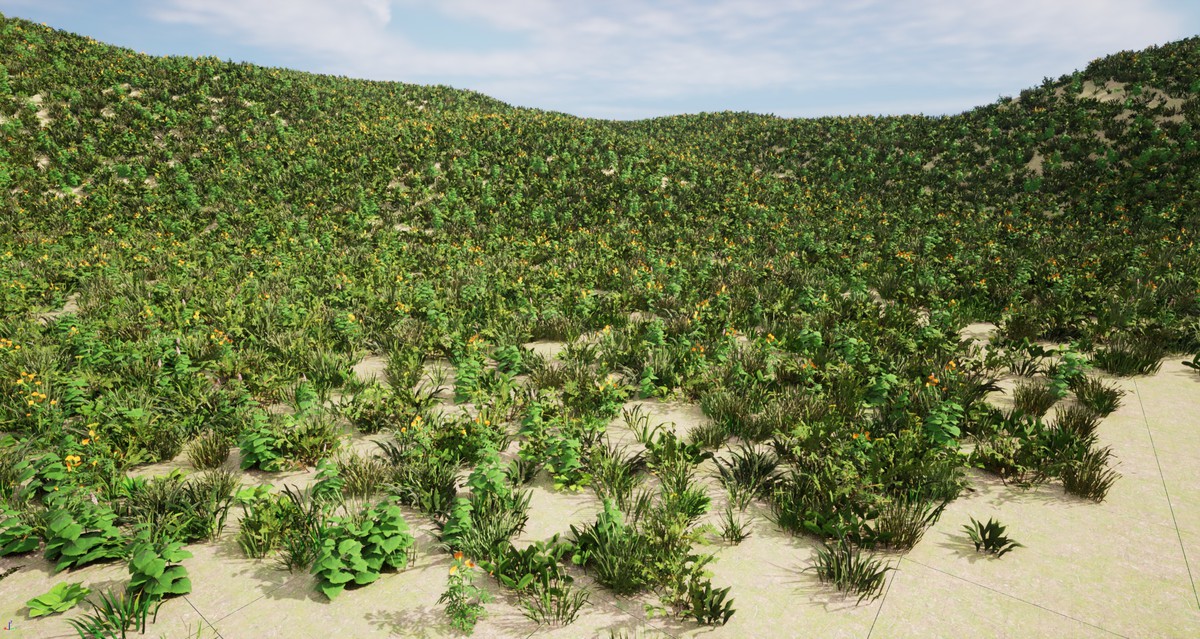 Realistic Meadow Grass Pack – Game Ready Foliage