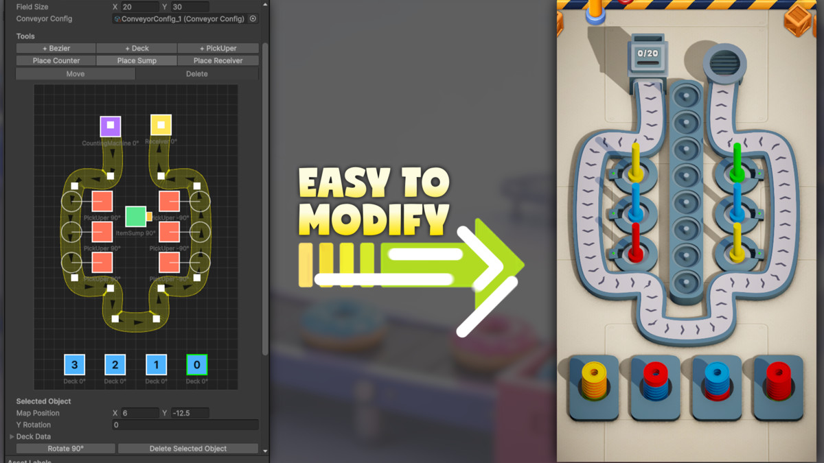 Conveyor Sort – Universal Game Template