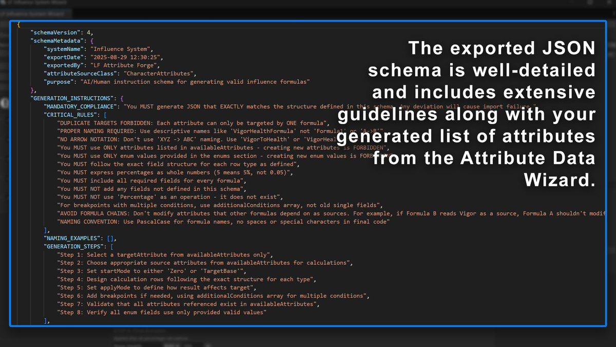 Simple Attribute Forge Ultimate:No-Code Stats, Formulas, Buffs & Classes w/ JSON