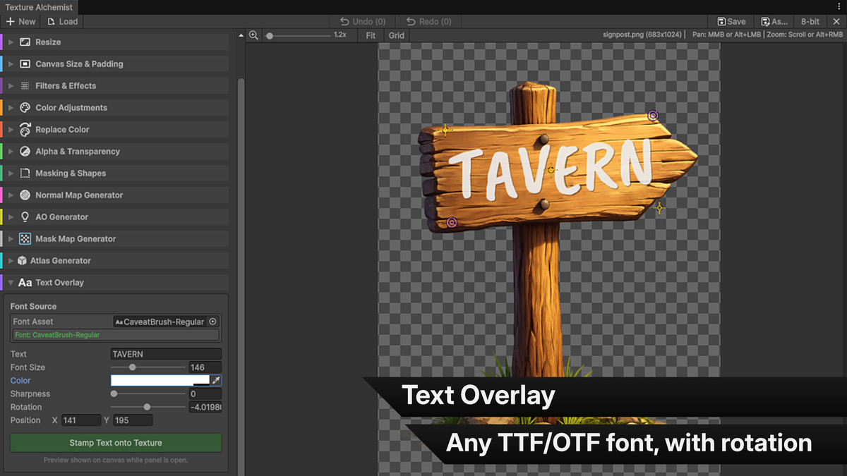 Texture Alchemist – Image & Texture Editor