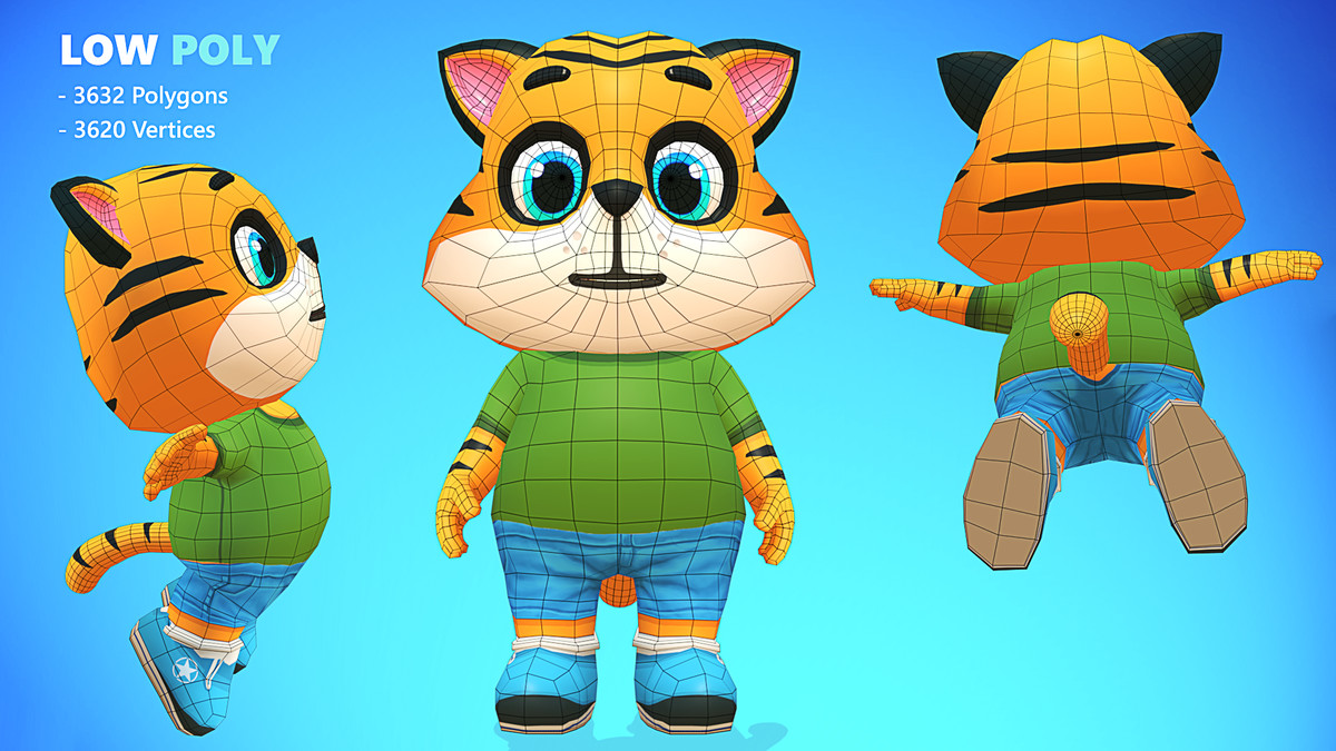Tiger Cat Animated
