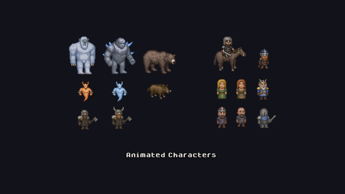 Pixel World - Snow Lands