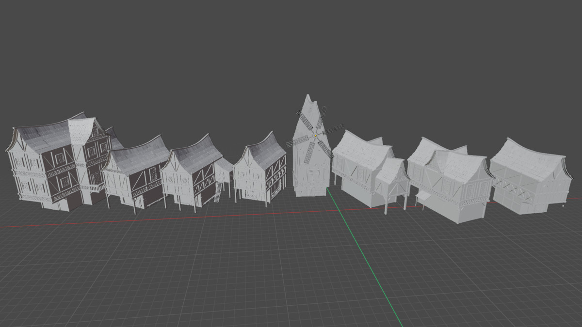 Stylized Houses