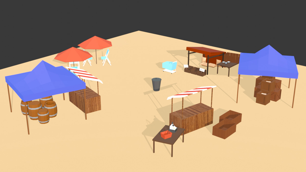 AIRIDev Market Props