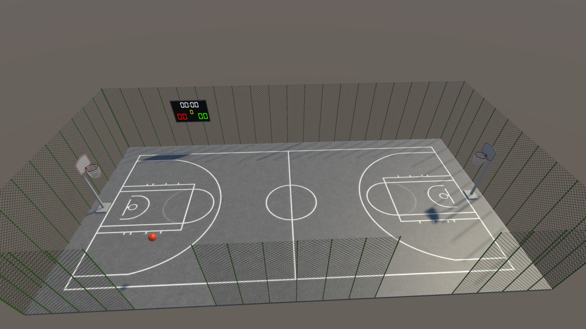 Mini Game Props: Basketball