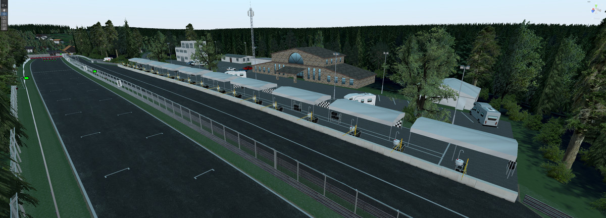 Realistic Race Track Schwarzwald