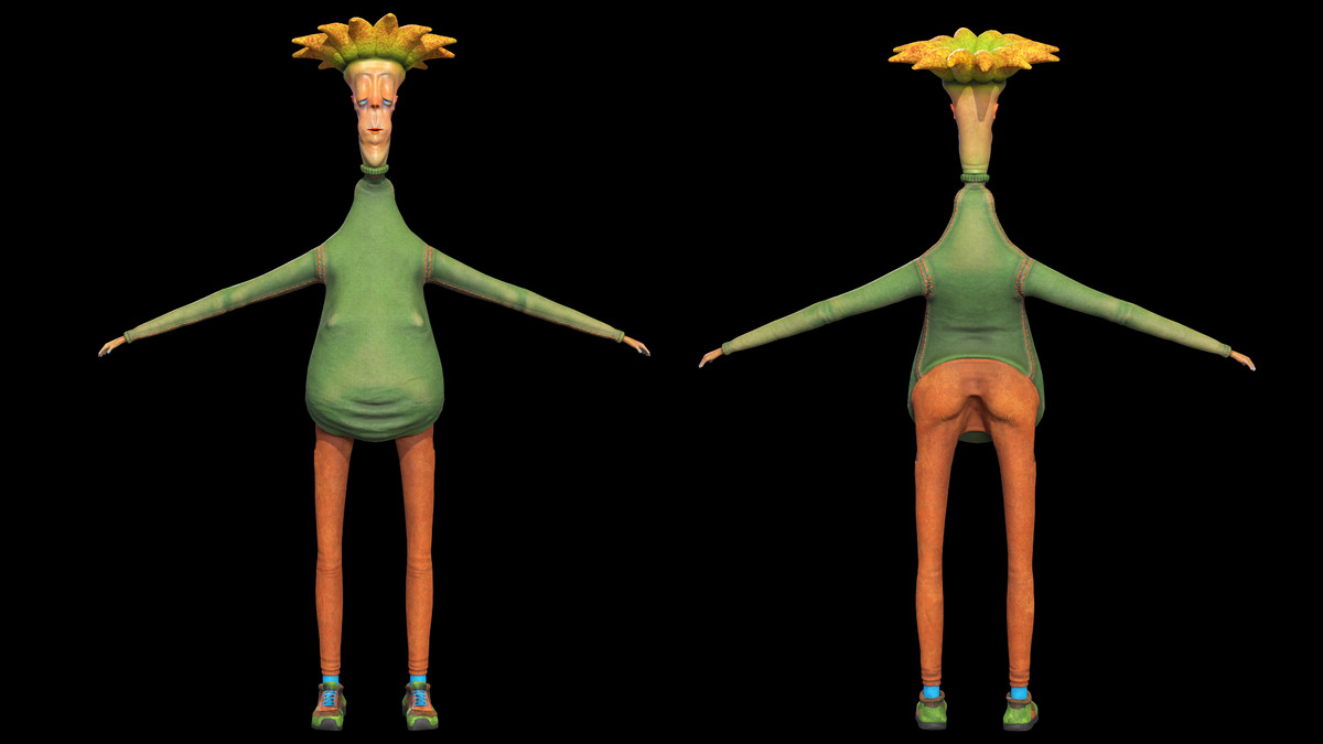 Funky Cartoon Man - Pete