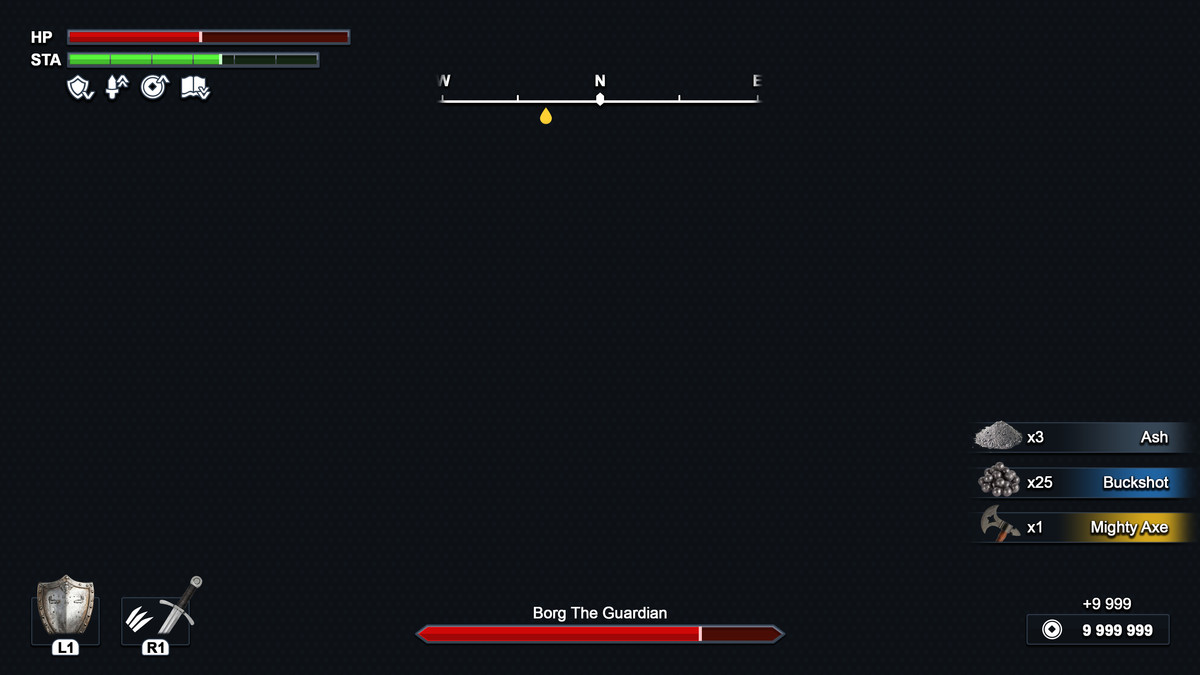 Clean Dark Fantasy GUI Pack