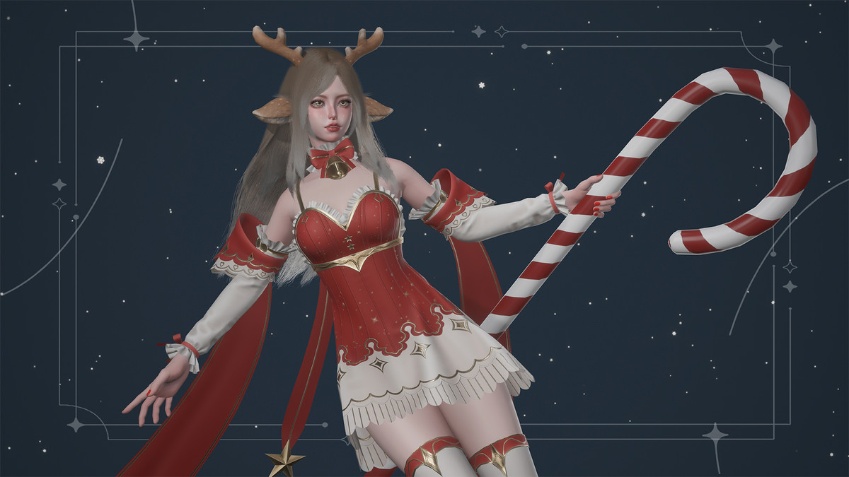 Christmas Girl Holly