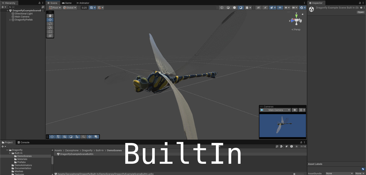 Animated Dragonfly