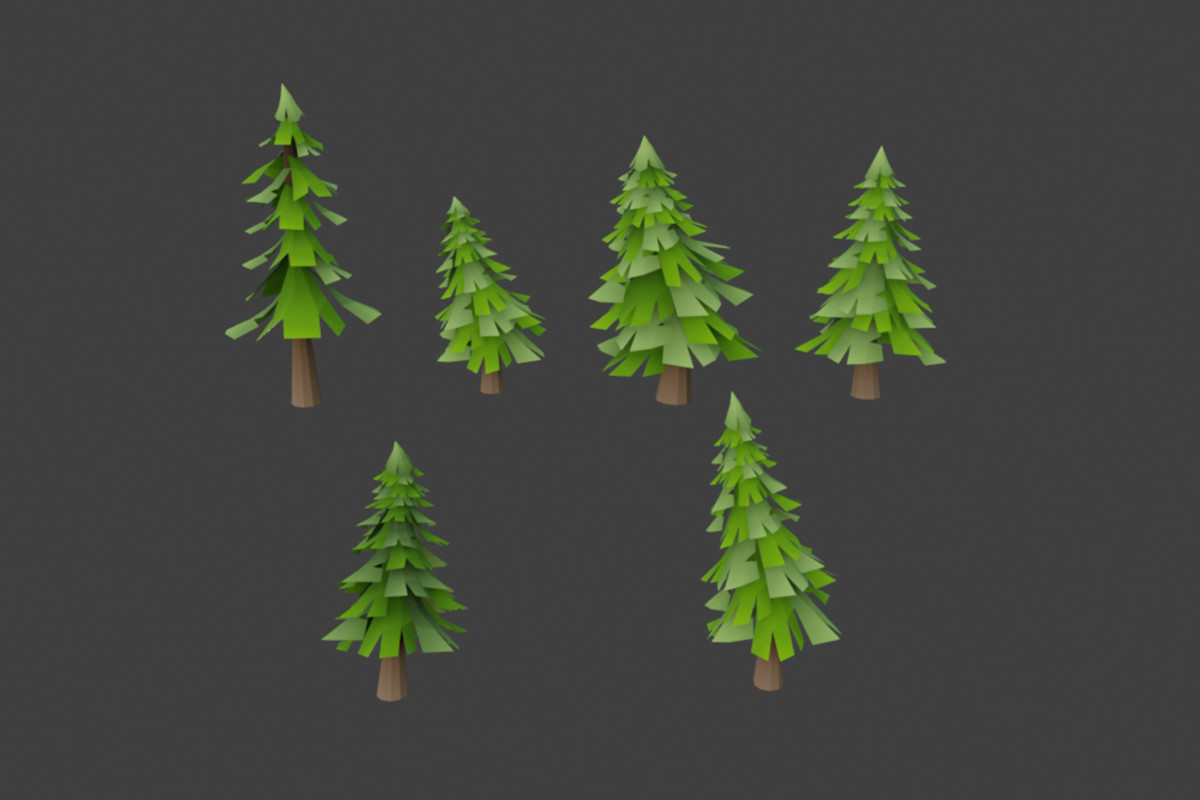 Low Poly Nature Biomes - 120+ Assets
