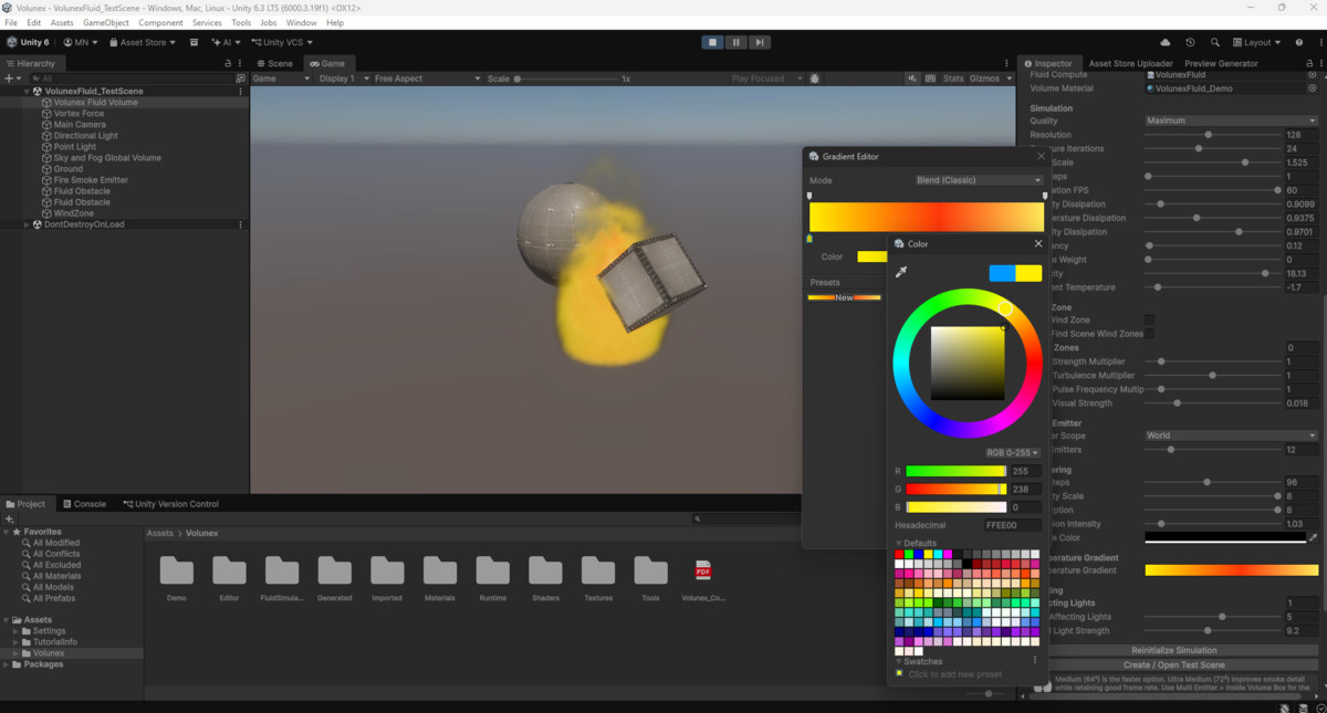 Volunex – OpenVDB & Volumetric Effects Suite for HDRP