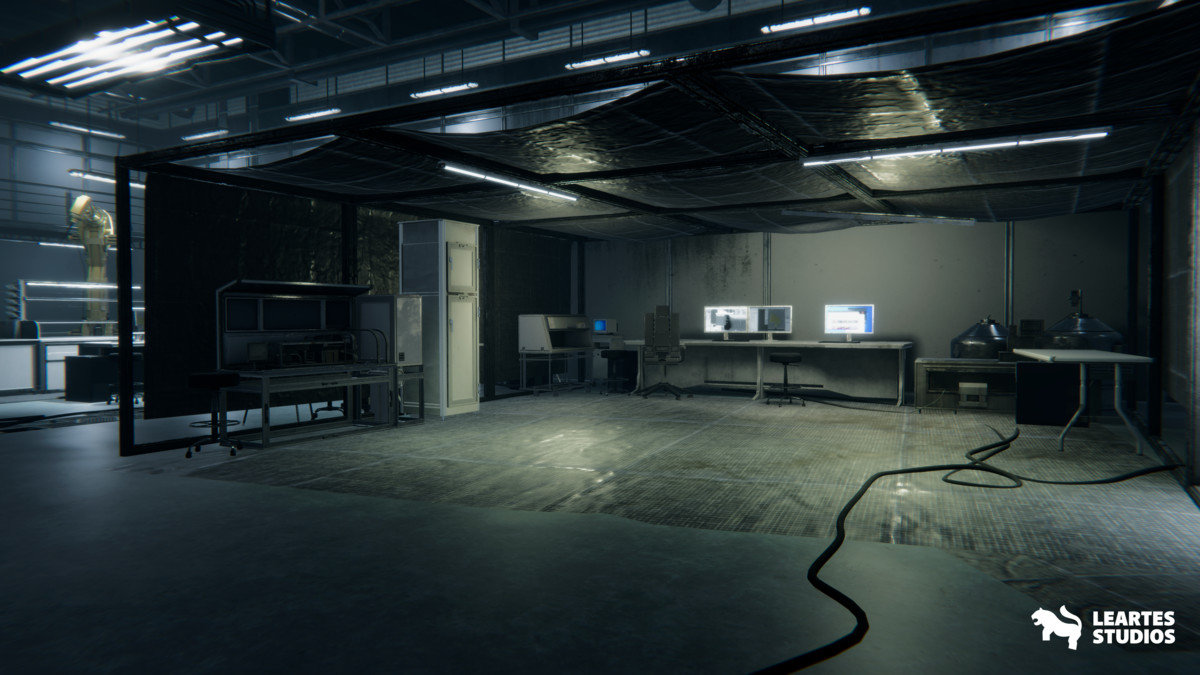 Sci-Fi Laboratory Environment