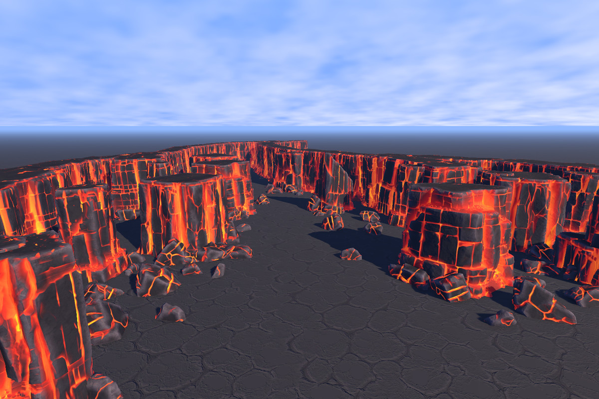 Stylized Nature - Blocky Cliffs