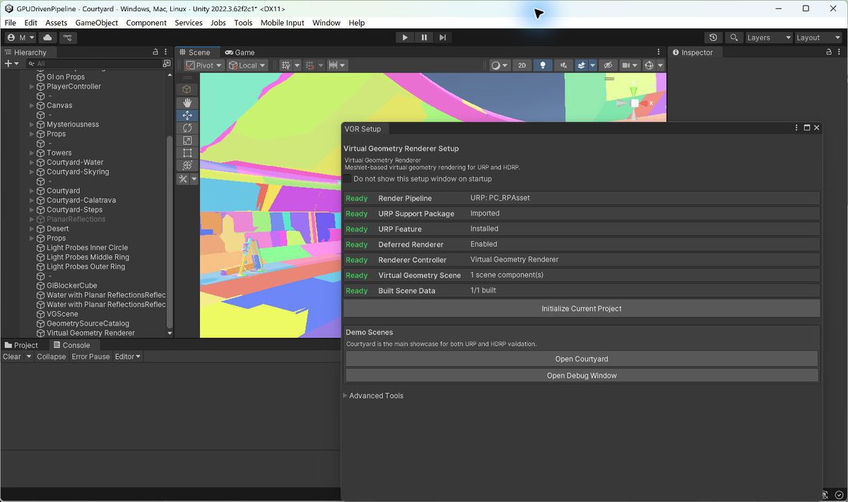 Virtual Geometry
