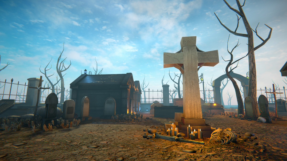 Realistic Cemetery Asset Package