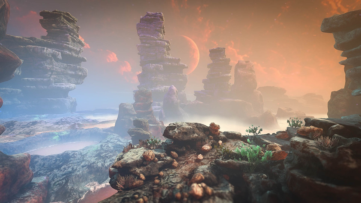 Alien Rocks VI