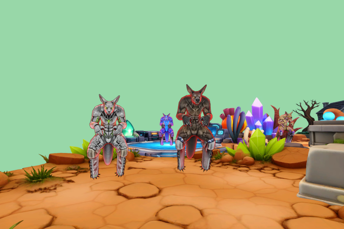 Bloodsaw Fiend - Stylized Fantasy Monster (Rig + Animation) – PixeliusVita