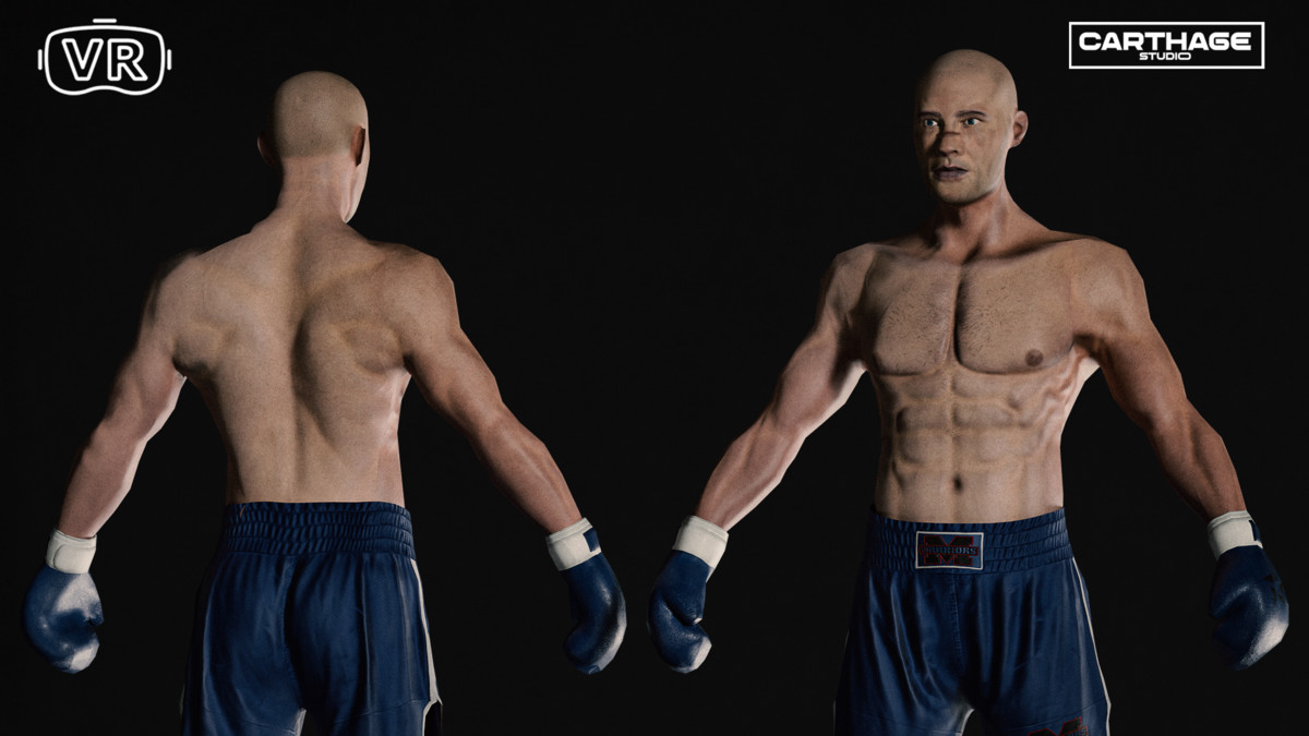 Boxing Fighters Pack – Two Game‑Ready Characters