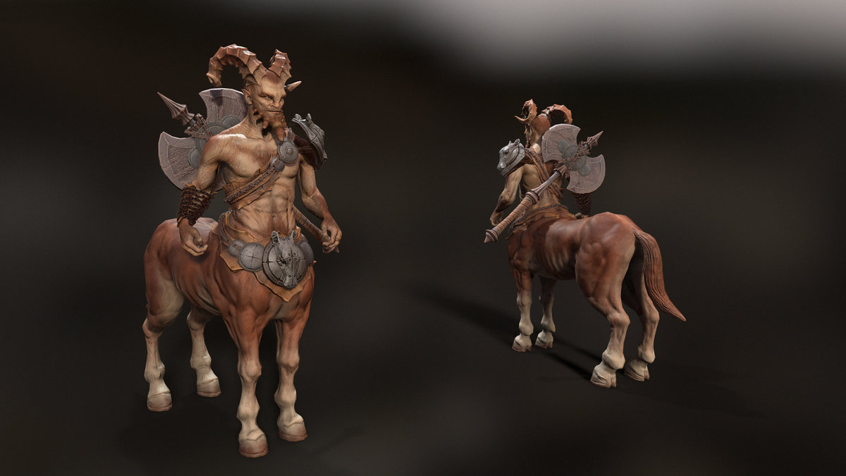 Barbarian centaur