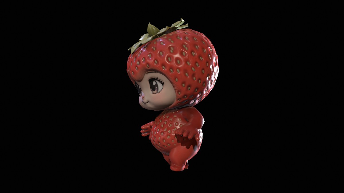 Chibi Fruit Strawberry