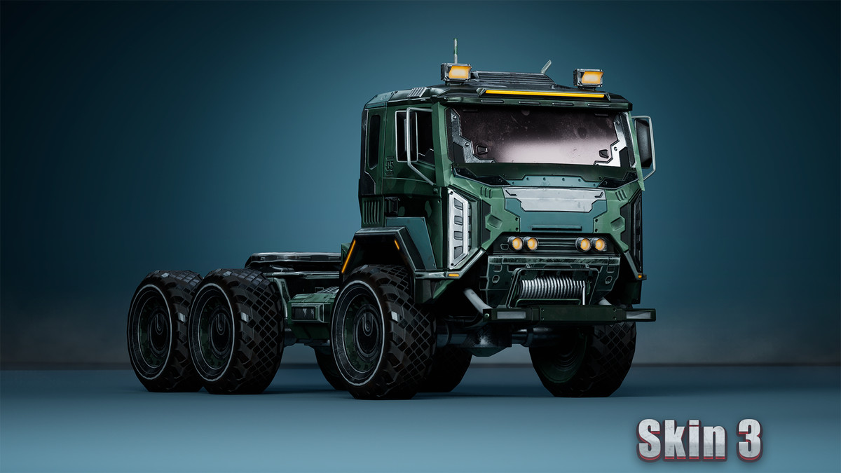 Sci-Fi Transport - Truck