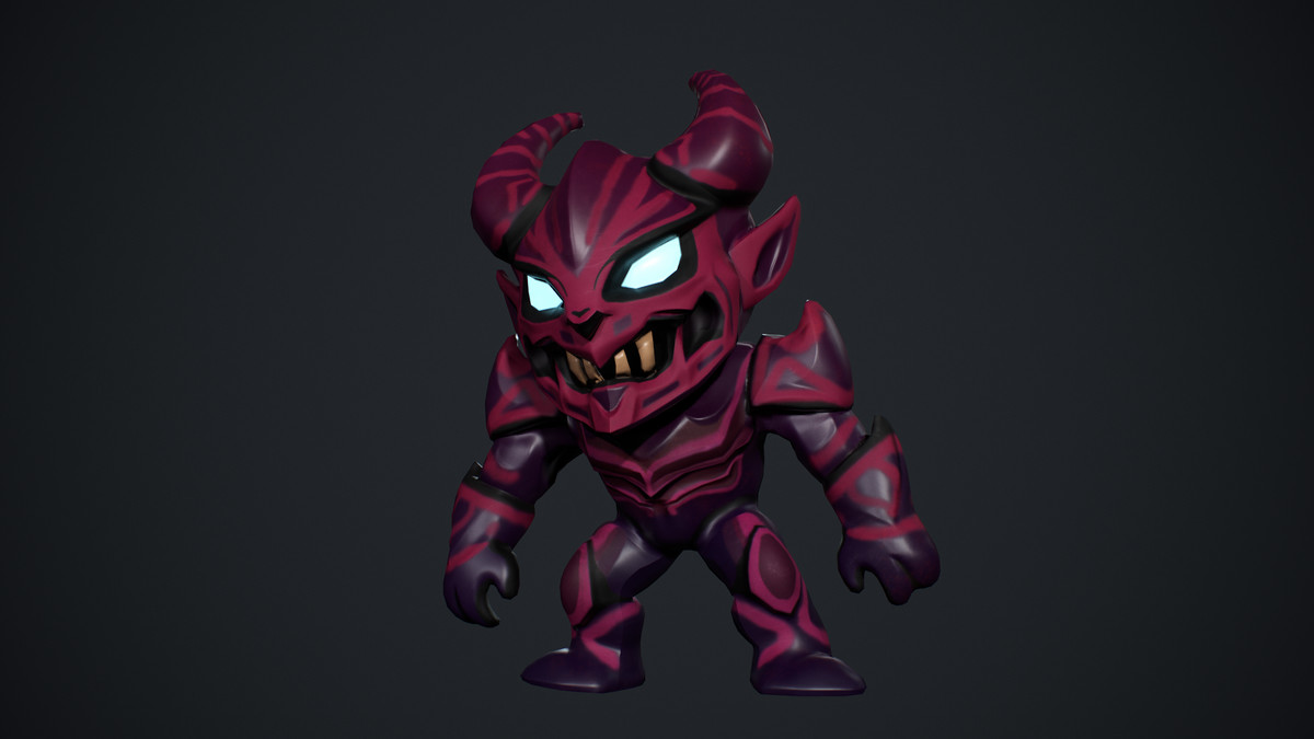 Demon Low Poly