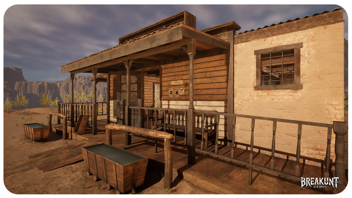 Western Sheriff's Office with Jail - Modular Environment