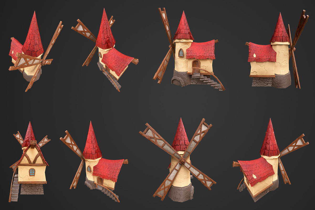 Stylized Fantasy Buildings